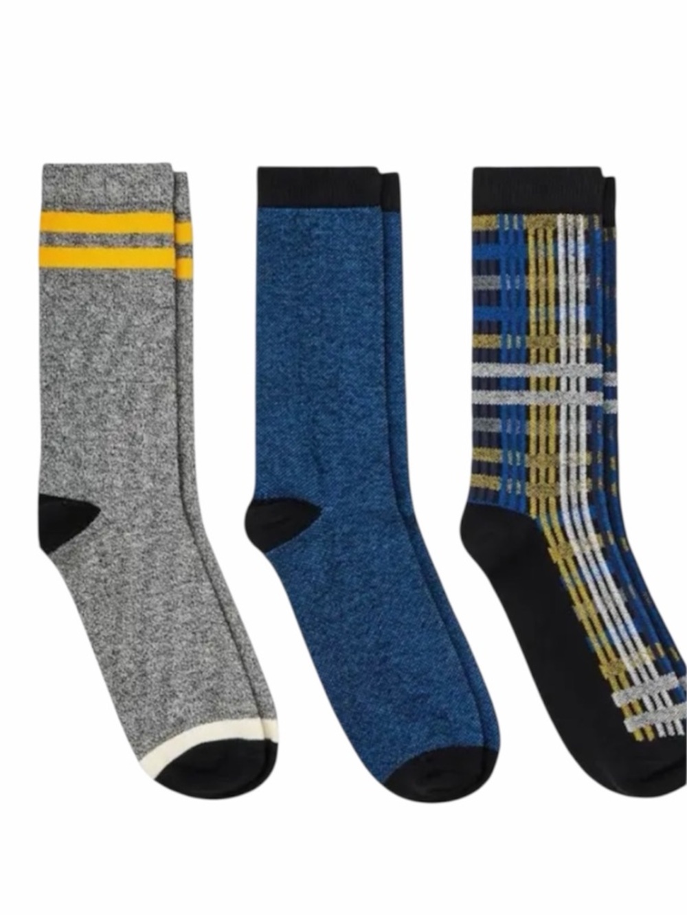 Goodfellow & Co. Men's 3 Pack Cozy Crew Socks